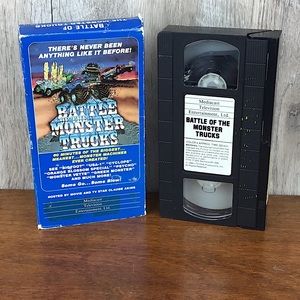 Battle of The Monster Trucks VHS (1985, Used)